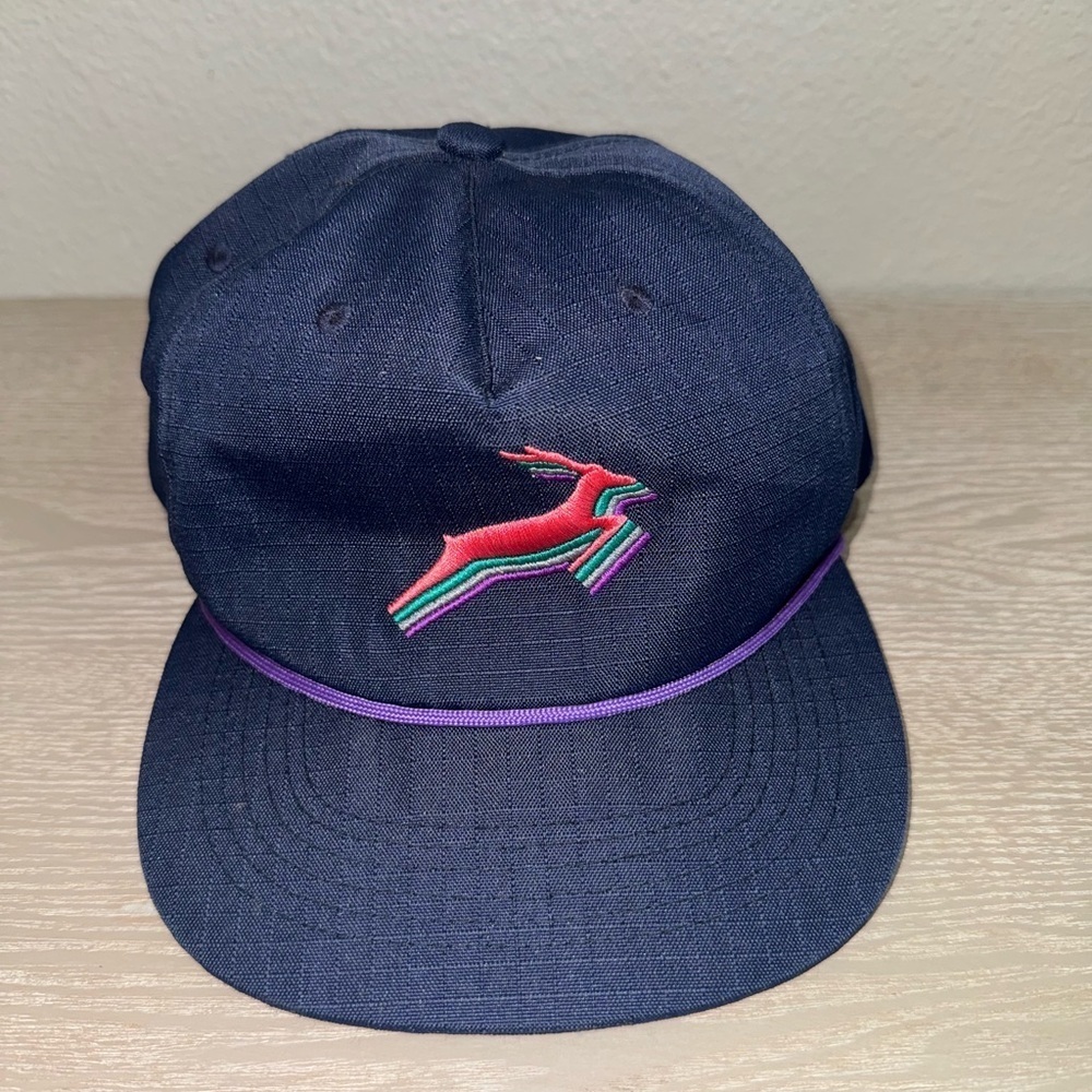 WOOKLES & CO. Antelope Rope Hat / Thunder Ripstop Nylon w/ Scuba Sunset Antelope